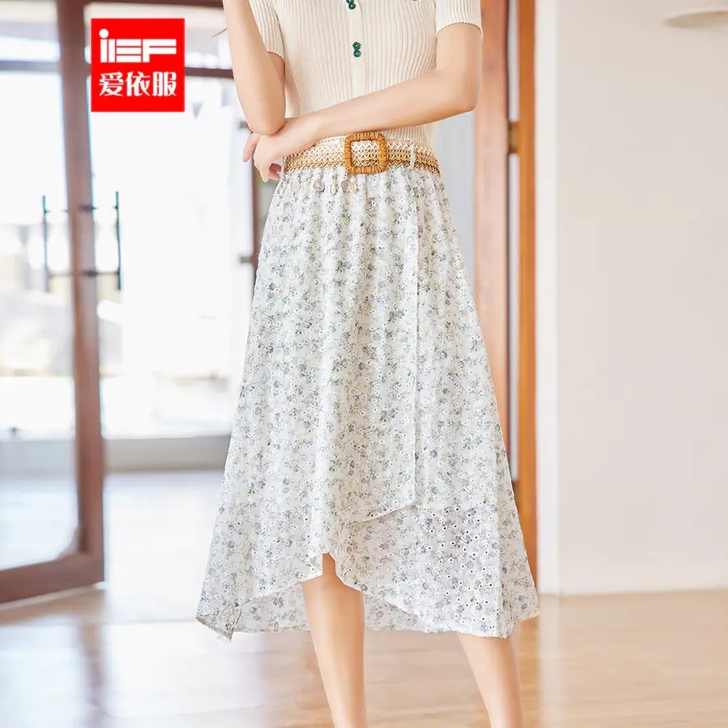 IEF/爱依服半身裙2021年夏季新款温柔...