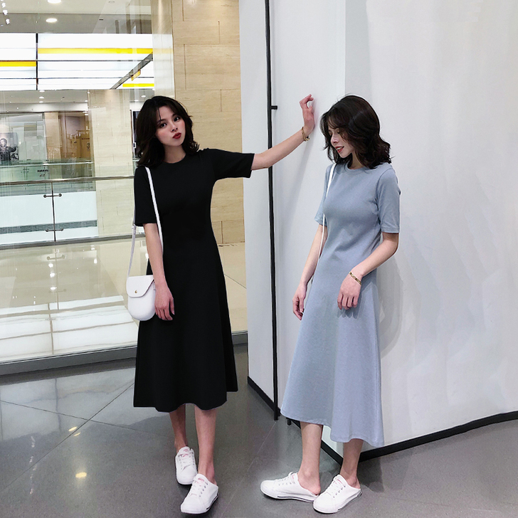 连衣裙 黑色 M码