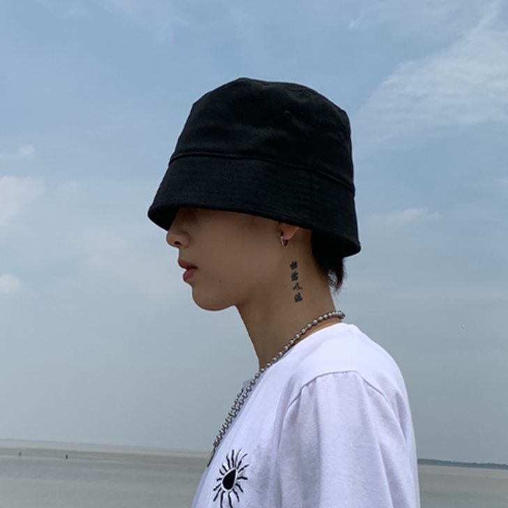 【国货大赏价】渔夫帽男潮人酷帅帽子男水桶帽...