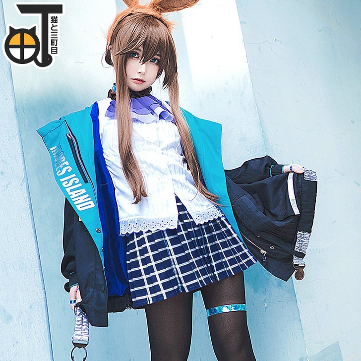 三町目 Cosplay女装明日方舟阿米娅9...