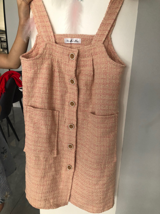 小香风背带裙 胸围80cm 小码