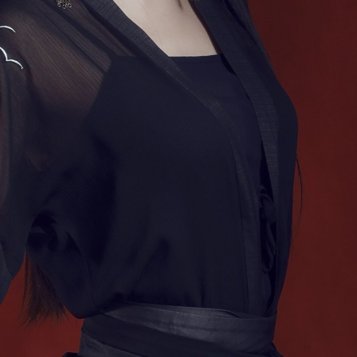 如梦霓裳汉服日常夏装女款对襟齐腰襦裙[青云...