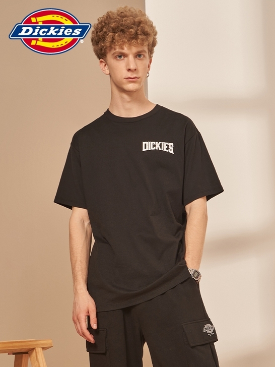 新款正品Dickies印花短袖T恤0095...