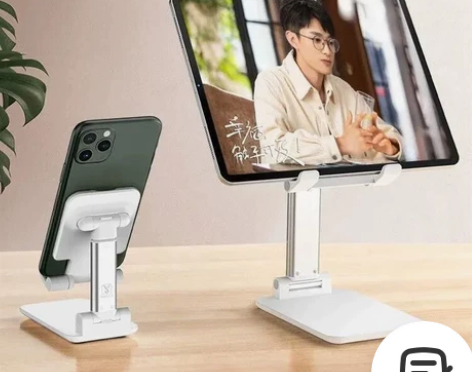 桌面手机支架直播看电视懒人神器平板手机架可...