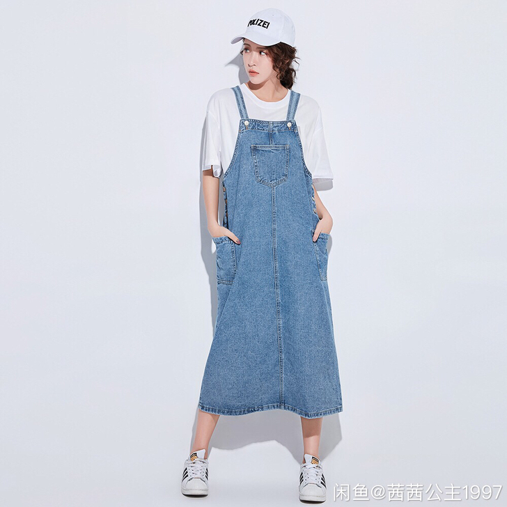 谷图 中长款 背心裙A字连##amp;he...