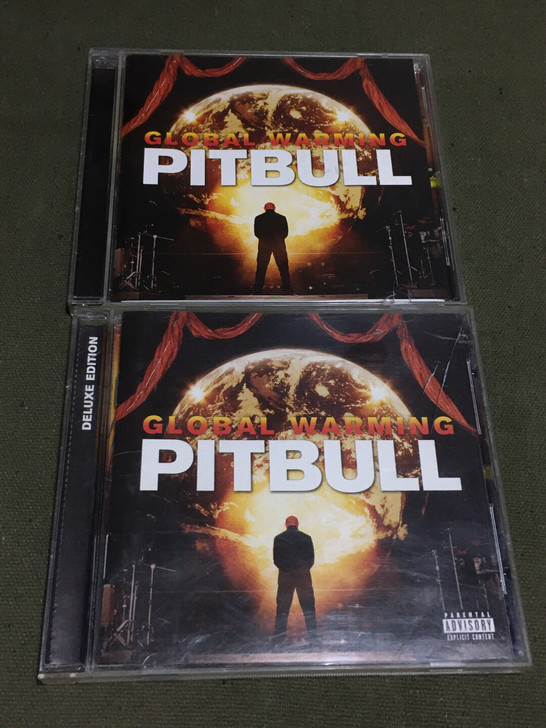 Pitbull皮叔,日版美版各一张!201...
