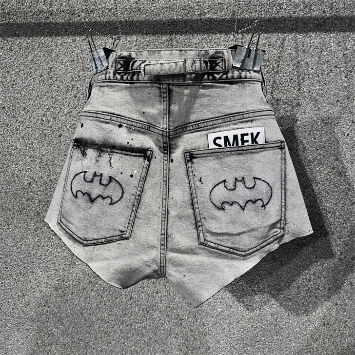 正品SMFK 牛仔短裤,1码,穿过一次,不...