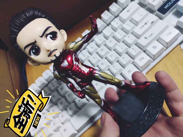 【实体店清仓】正版钢铁侠mk85手办漫威复...