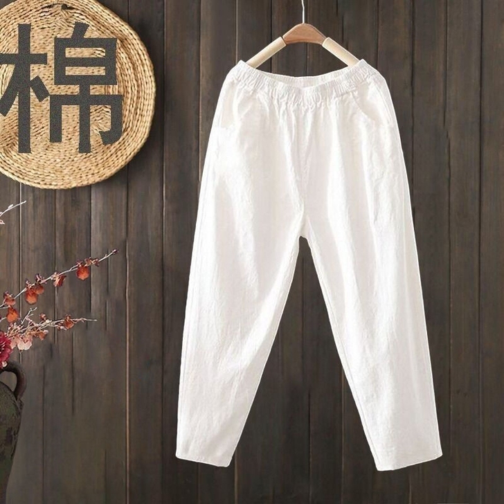 【实体店倒闭亏本清仓】2021新款棉麻哈伦...