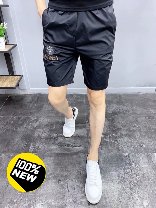 夏季休闲五分裤男韩版宽松潮流刺绣短裤青年百...