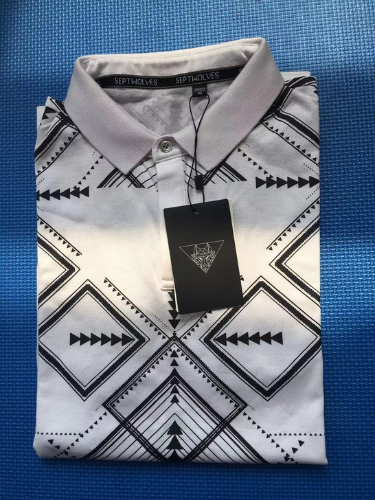 全新七匹狼短袖t恤男polo衫夏纯棉T恤衫...