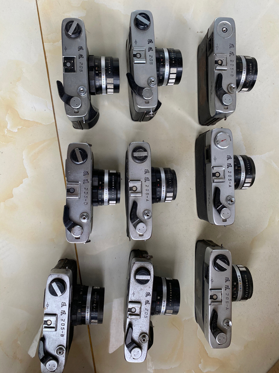 凤凰205胶片机，配件机，相机摆件