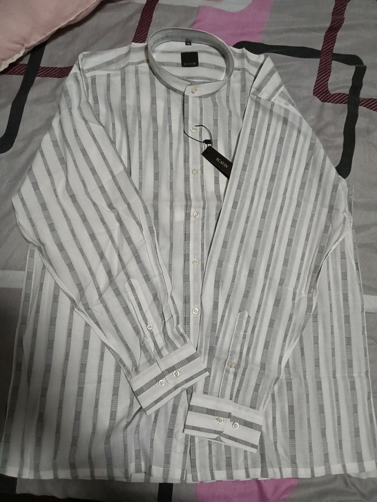 小众品牌棉麻立领男士衬衫,高雅素净的色系 ...