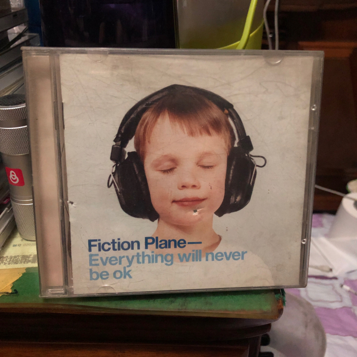 正版摇滚唱片fiction plane专辑...