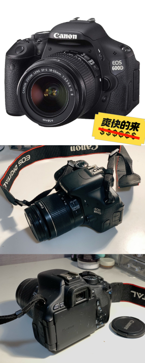 佳能 EOS 600D 单反 两折吐血出