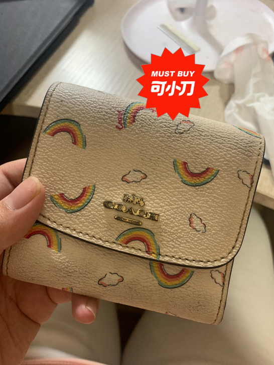 coach钱包 七成新