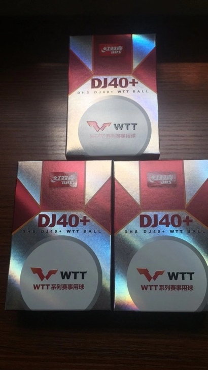 红双喜WTT乒乓球系列赛事用球(WTT冠军...