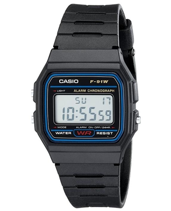 品牌型号：casio f-91w