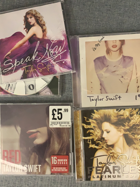 【出】taylor专辑 全原装购入 渠道英国
