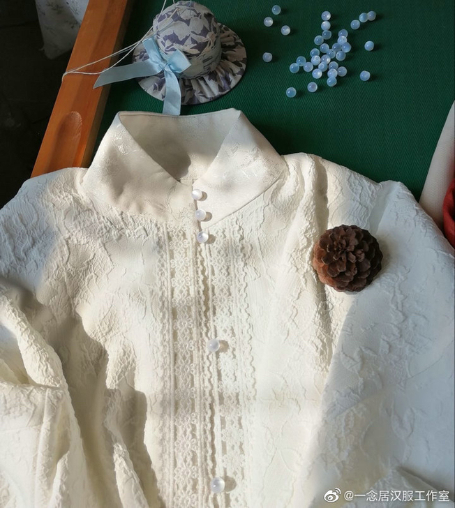 一念居汉服【先雪】明制立领对襟短衫 窄袖 ...