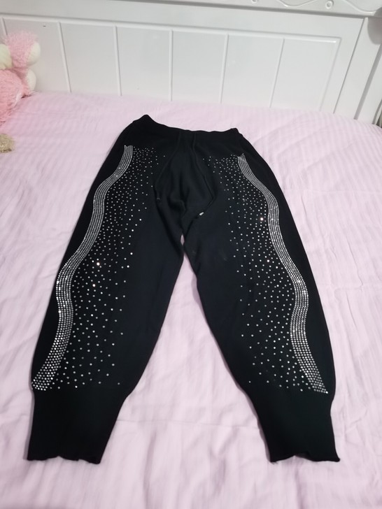 烫钻冰丝裤20一条，包邮