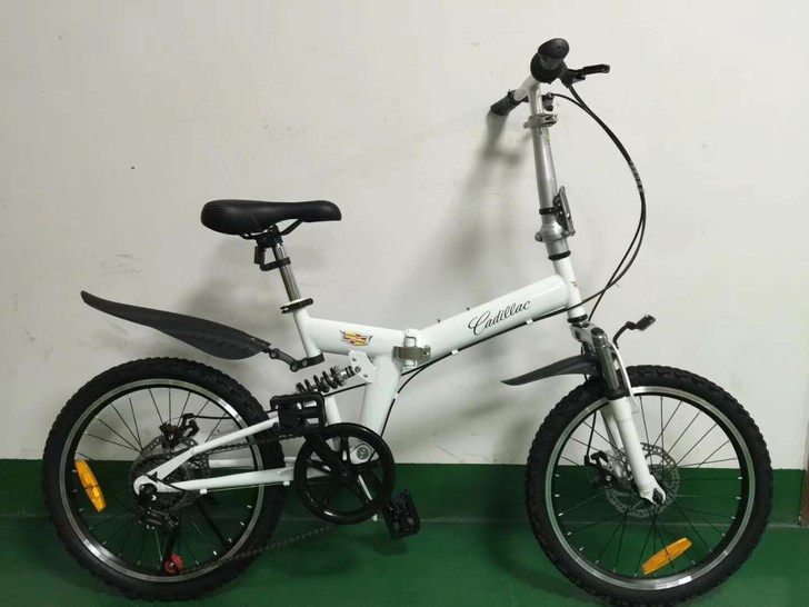 凯迪拉克折叠自行车20寸单车全新16寸变速...