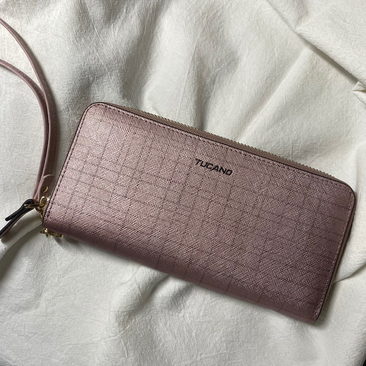 TUCANO/啄木鸟钱包女长款牛皮手包真皮...