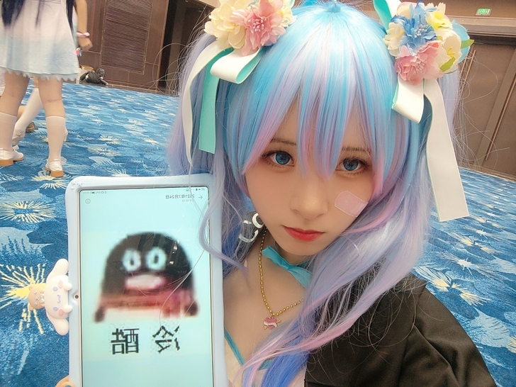 icos初音未来 爱言叶cos miku ...