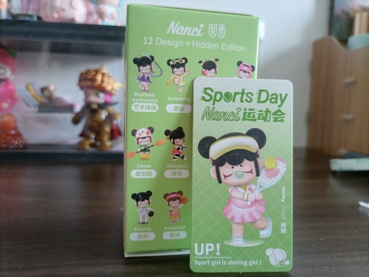 nanci囡茜若来运动会盲盒系列手办确认款...