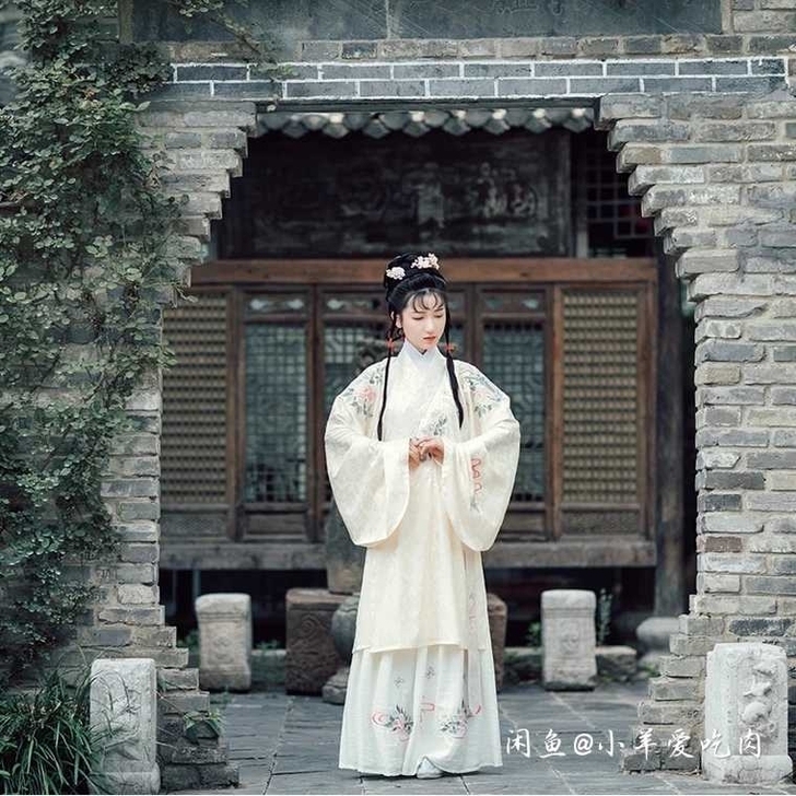 池夏 金陵往事:别离草 原创改良汉服明制交...