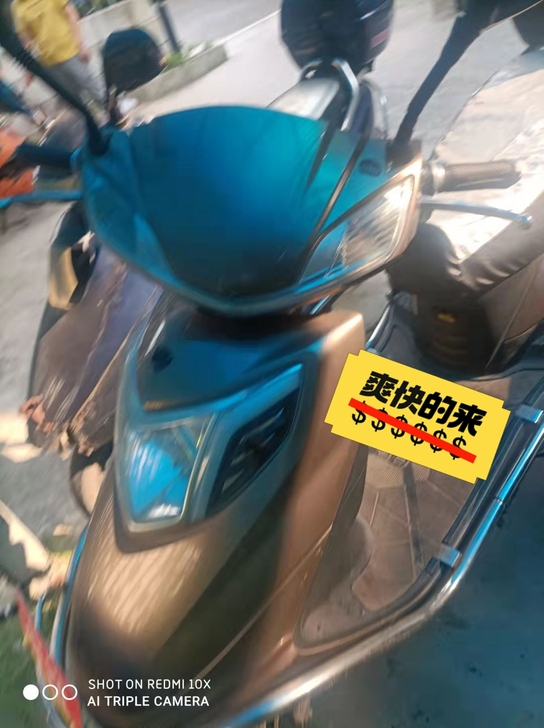 家里有一台大功率72v台铃电动车，九成新，...