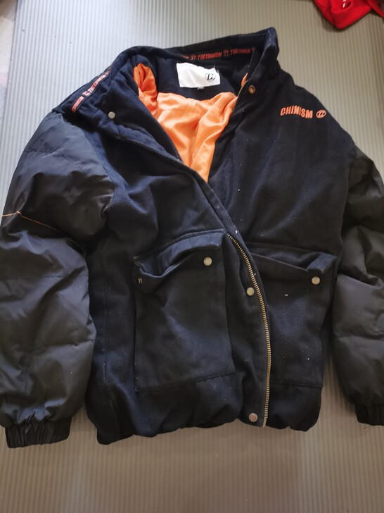 CHINISM男款棒球棉服 XXL码