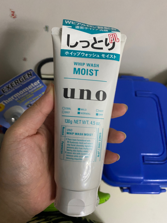 UNO洁面。自己日本带回的