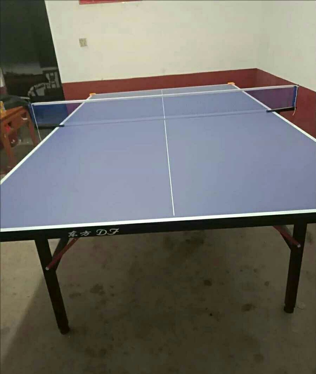 新的！乒乓球桌球台国际室内标准可折叠