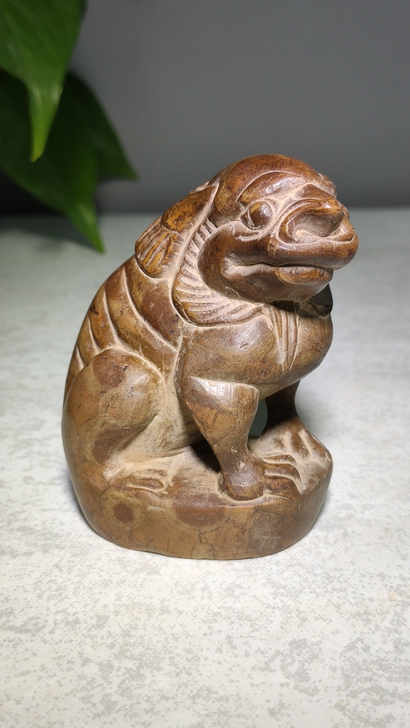 石雕小瑞兽！造型独特！石质坚硬！雕刻精致！...