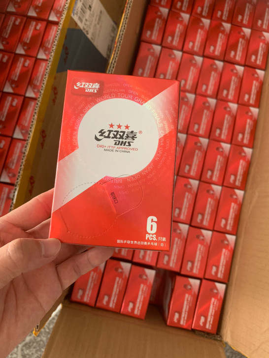 正品红双喜3星乒乓球国际乒联巡回赛三星乒乓...