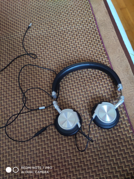 joway发烧头戴耳机线可以插拔带手机麦克...