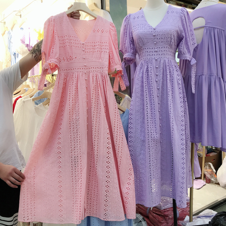 白色长裙 穿过28～