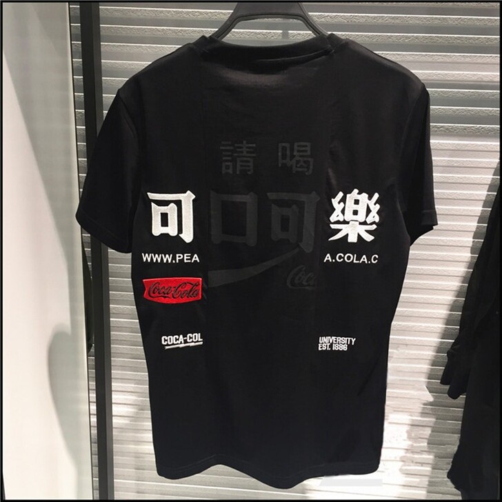 鸟家男装夏季新款情侣可口可乐联名ins超火...