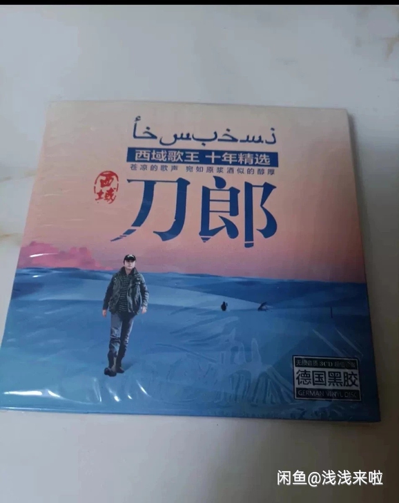 西域歌王十年精选刀郎cd歌碟3张蝶