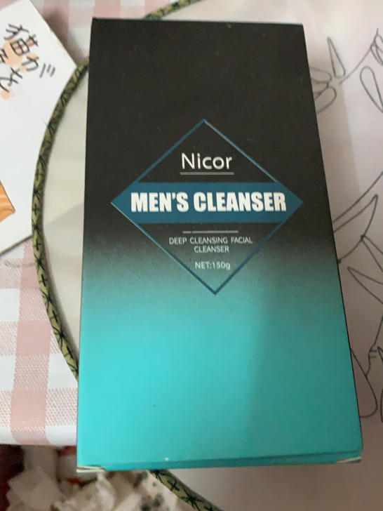 男士深层清肌洁面乳，全新未拆封