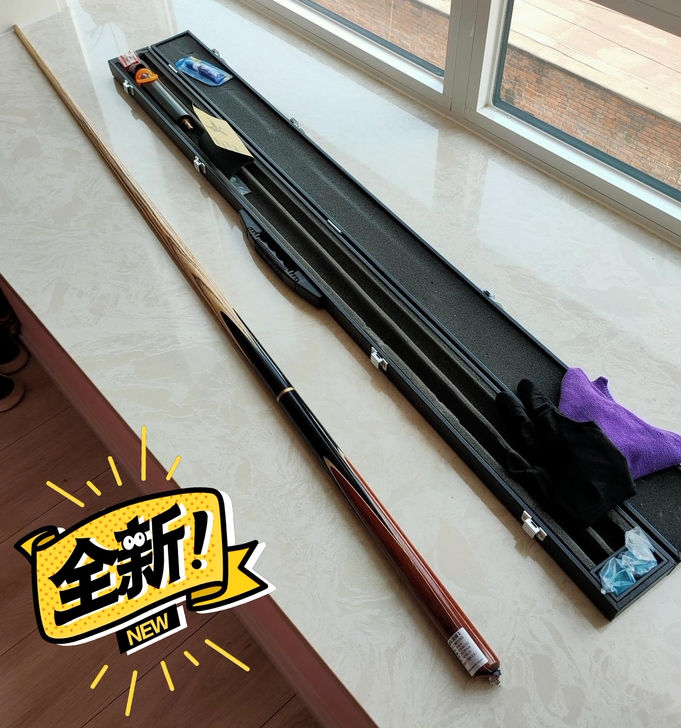 个人闲置全新法肯台球杆LP斯诺克球杆八球小...