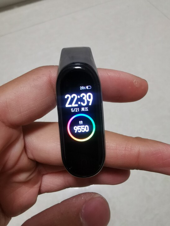 小米手环4NFC版，有原装黑色腕带和图片的...