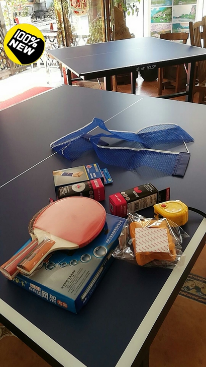 【厂家清仓】乒乓球桌球台家用室内球案可以折...