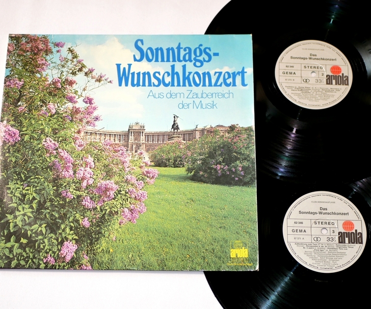 2LP 古典音乐管弦乐世界名曲集，邀舞/匈...