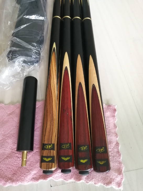 处理LP黑武士台球杆，