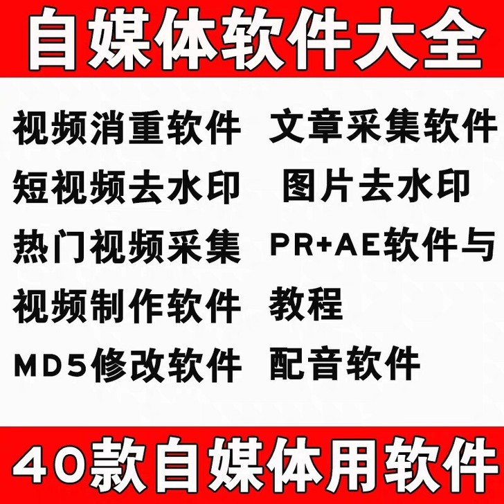 自媒体短视频批量消重修改MD5工具搬运去水...