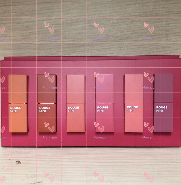 菲诗小铺水慕唇膏迷你套装裸棕系列2G##a...