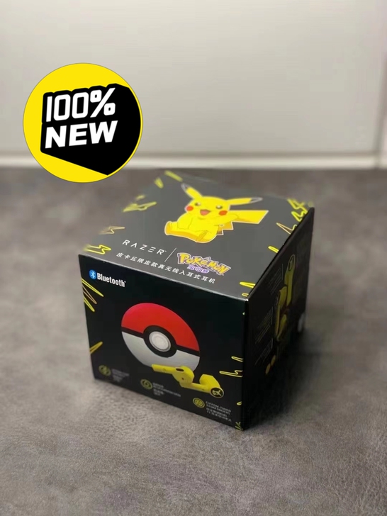 【现货】Razer雷蛇宝可梦皮卡丘真无线蓝...