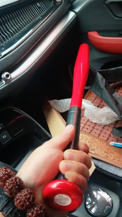 合金钢棒球棒防身武器合法铁棍车载金属棒球棍...